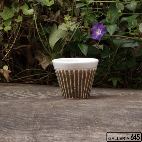 そば猪口（茶色）：安里貴美枝：081062-4