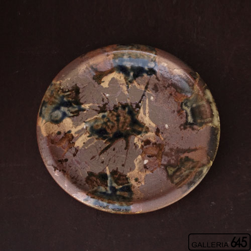 7寸皿：穂生窯：013001-8