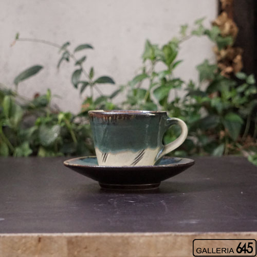 カップ＆ソーサー：松田共司 ：014014-2