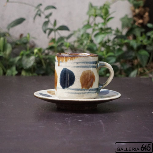 カップ＆ソーサー：松田共司 ：014109-2