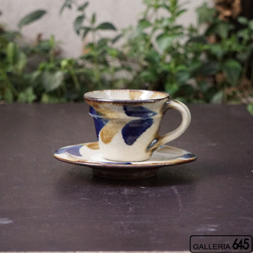 カップ＆ソーサー：松田共司 ：014109-4