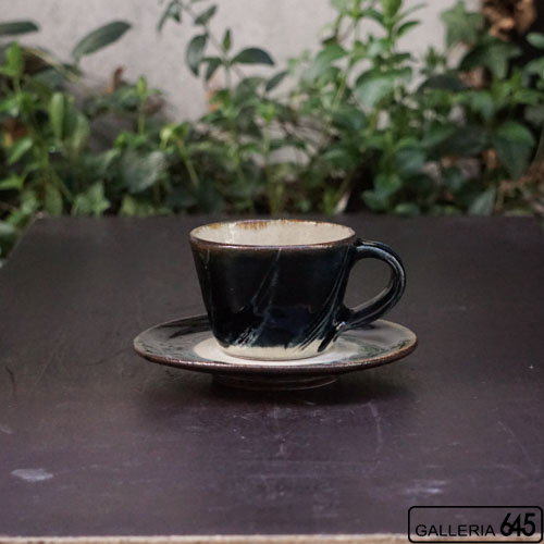 カップ＆ソーサー：松田共司 ：014109-5