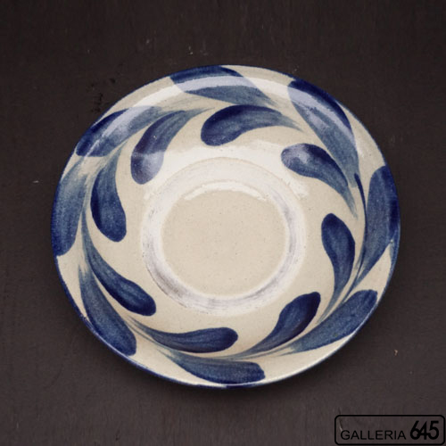 7寸皿(ハート）：松田共司 ：014125-2