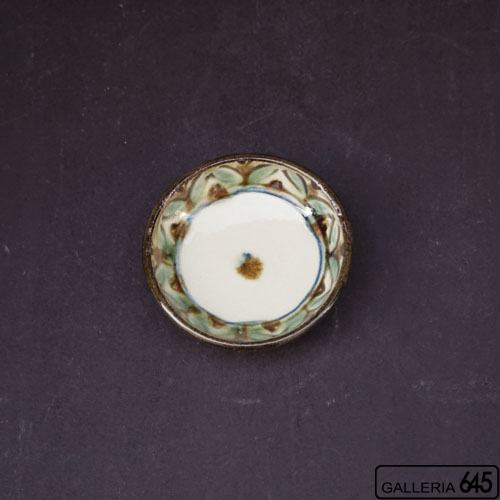 3寸皿（葉）：福田健治：039097