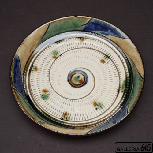 7寸平皿(飛びかんな):福田健治:039114