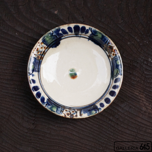 5寸皿(唐草):福田健治:039154