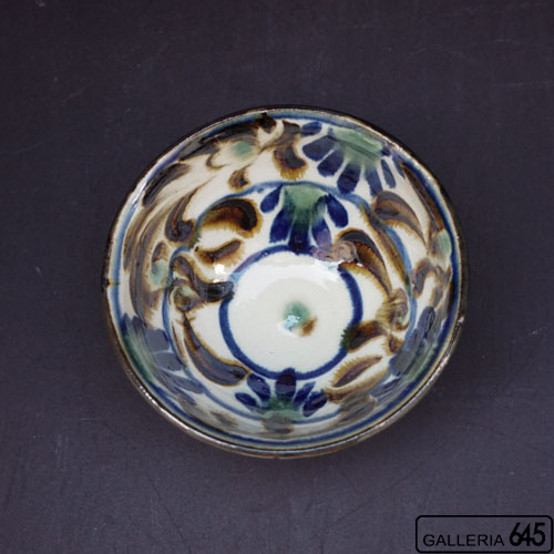 5寸鉢（唐草）：福田健治:039300-1