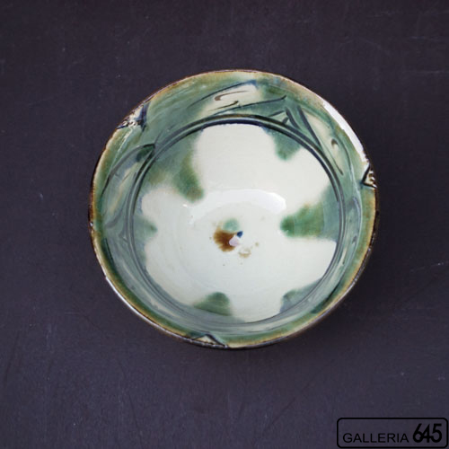 5寸鉢(緑):福田健治:039300-4