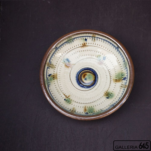 6寸鉢（とびかんなドット）：福田健治:039301-3