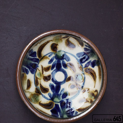 6寸鉢（唐草）：福田健治:039301-8