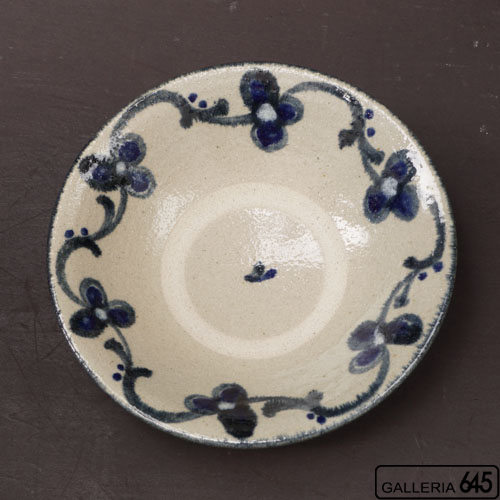 7寸皿:強戸窯 :056101-1