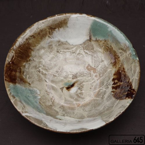 9寸皿:強戸窯 :056104-2