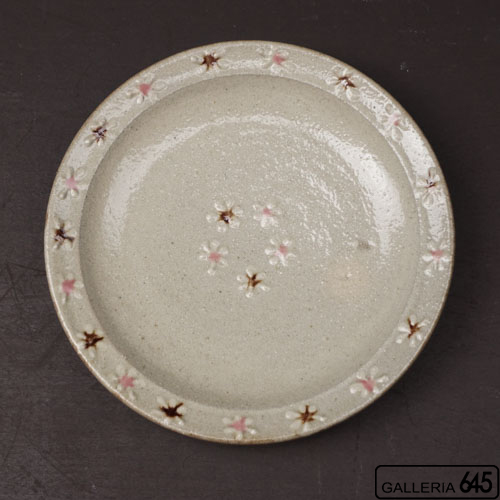 7寸洋皿:強戸窯 :056105-1