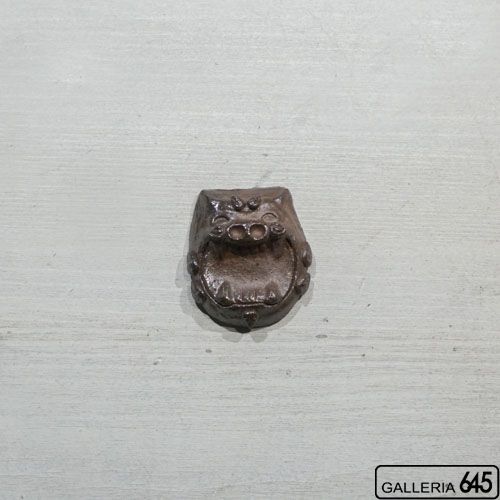 シーサー箸置き（赤土）：大海陽一 ：059024