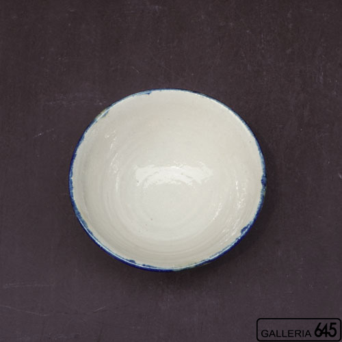 白釉抜文湯呑：山下裕代 ：006110