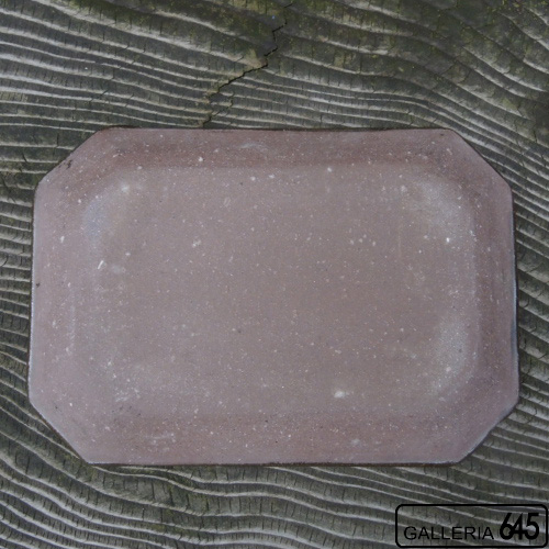 スリップウエアすみ切り皿（小）