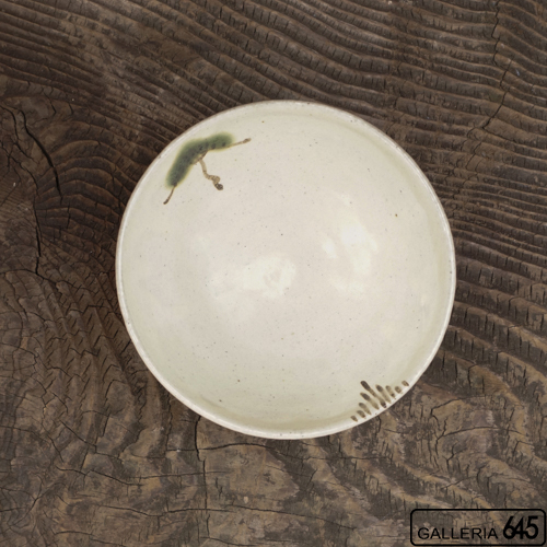 二彩唐津鉢：福田和祐：093024