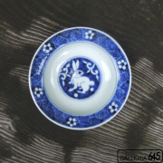 ★美品　岩永浩　有田焼　皿　4枚 ☆美品 岩永浩 有田焼 皿 4枚 岩永浩 | 藍の器 青雅堂