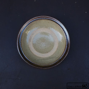 山本亮平　陶器の小皿2枚セット（丸型・四角型） 灰瓷碗 山本亮平 | 和食器・キッチン雑貨通販【暮らし用品】