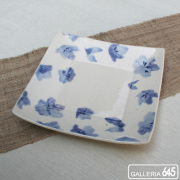 角皿　トルコ桔梗（大）：GALLERIA 645　024018