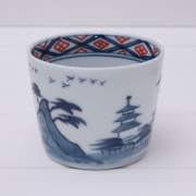 そば猪口（山水）：GALLERIA 645：024057