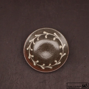 新品　有田焼　ダルメシアン　染付　絵皿　小皿　中尾正三郎作　犬　皿立て付 新品 有田焼 ダルメシアン 染付 絵皿 小皿 中尾正三郎作 犬 皿