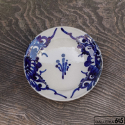 6寸皿（菊唐草）：眞喜屋 修 ：035033