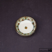 3寸皿（葉）：福田健治：039097
