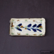 長皿（小・草紋）：福田健治:039280-2