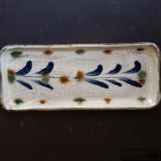長皿（大・草紋）：福田健治:039281