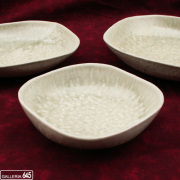 灰粉引角鉢（小）：千葉光広：058011