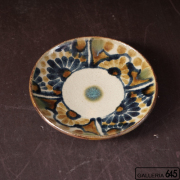 5寸皿（菊）：谷口室生：088136