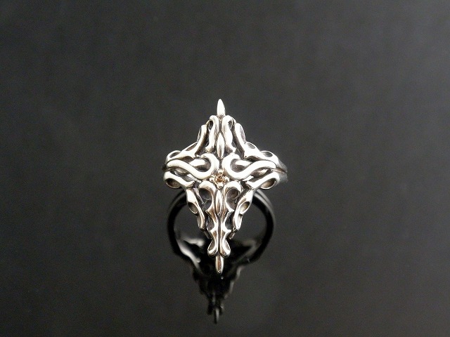 シルバーアクセサリー通販　メンズ/クロス　リング