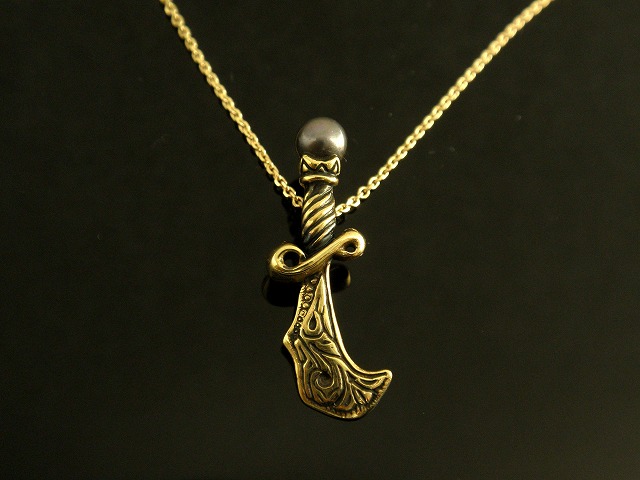 シルバーアクセサリー通販　メンズ/アラビアンナイフ　ネックレス