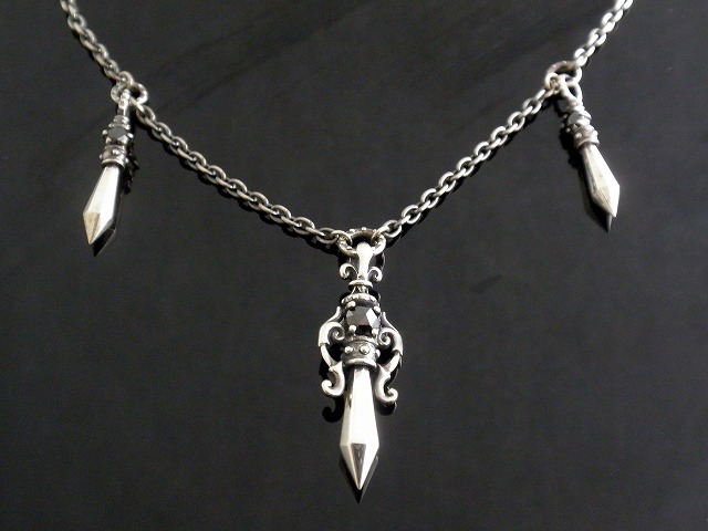 シルバーアクセサリー通販　メンズ/シャンデリア　ネックレス