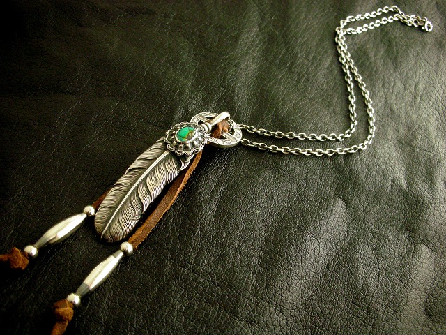 フェザーセットネックレス