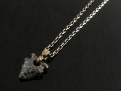 シルバーアクセサリー通販　メンズ/ヤジリ　ネックレス