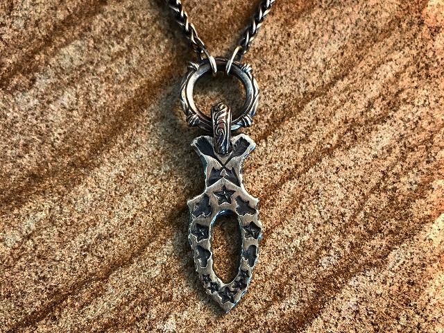 一点物】ハンドメイド Y字型 sv925ネックレス 一点物】ハンドメイド Y