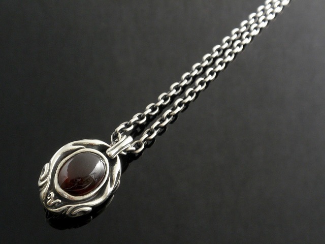 ガーネットシルバーペンダントトップ ファイナルファンタジーIX