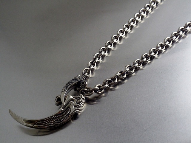 送料無料】イーグルクロウ シルバーチョーカー ウィングモデルKI-226  