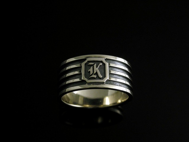 メンズシルバーリング KM-005 【K-SMITH】