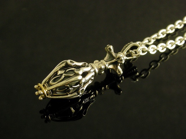 遺骨ペンダント ヴァジュラネックレスL KI-1049 （チェーン