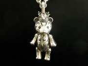 シルバーアクセサリー通販　メンズ/クマ　ネックレス