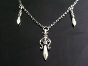 シルバーアクセサリー通販　メンズ/シャンデリア　ネックレス