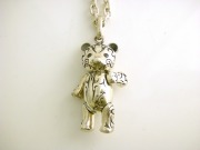 シルバーアクセサリー通販　メンズ/クマ　ネックレス