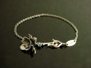 誕生花ブレスレット　カトレア