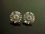 誕生花ピアスひまわり