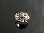 シルバーアクセサリー通販　メンズ/バラ　リング