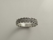 シルバーアクセサリー通販　メンズ/キュービックジルコニア　リング