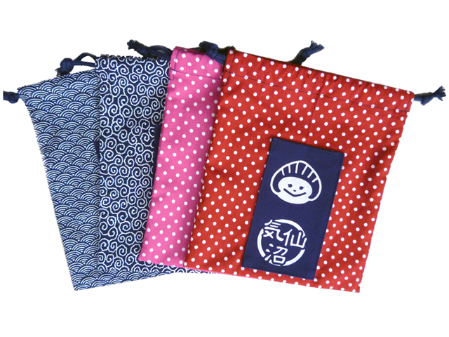 キャラクター巾着（ふかひれちゃん）